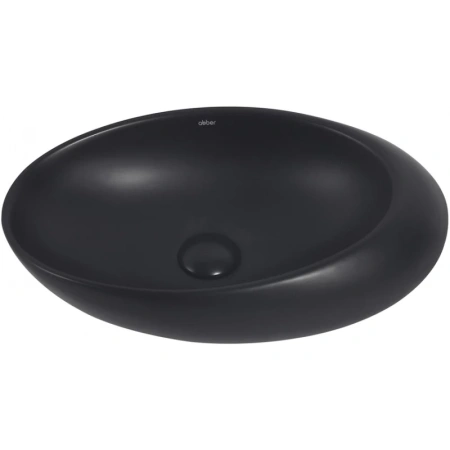 Раковина 49x31 см Abber Bequem AC2107MB, черный матовый