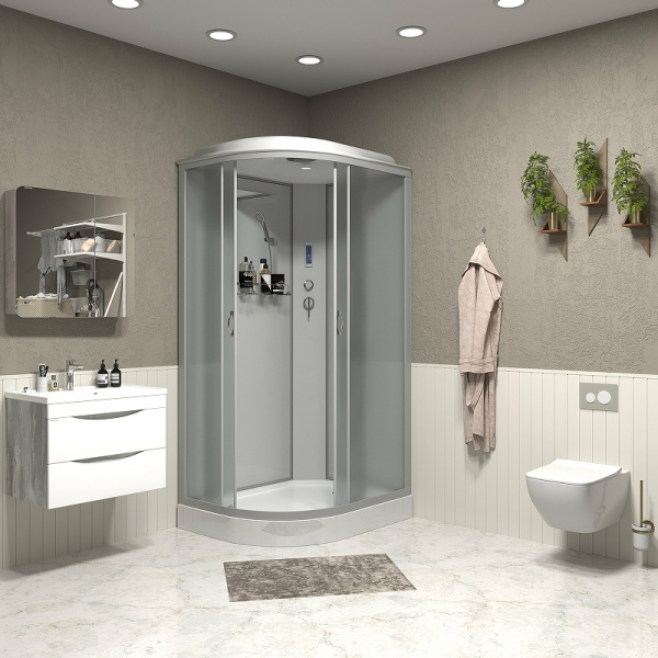 душевая кабина niagara classic 120x80 r ng-3312-14rp без гидромассажа