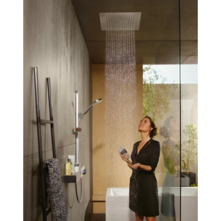 верхний душ hansgrohe raindance e air 1jet 400×400 мм, ½’ 26252000