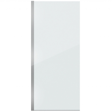 Шторка на ванну Bravat Alfa 70 BG070.5120A профиль хром, стекло прозрачное