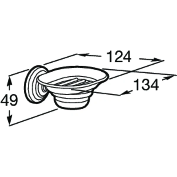 Мыльница Roca Carmen 817005001