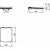 комплект унитаза с инсталляцией ideal standard strada ii e387001 с сиденьем микролифт