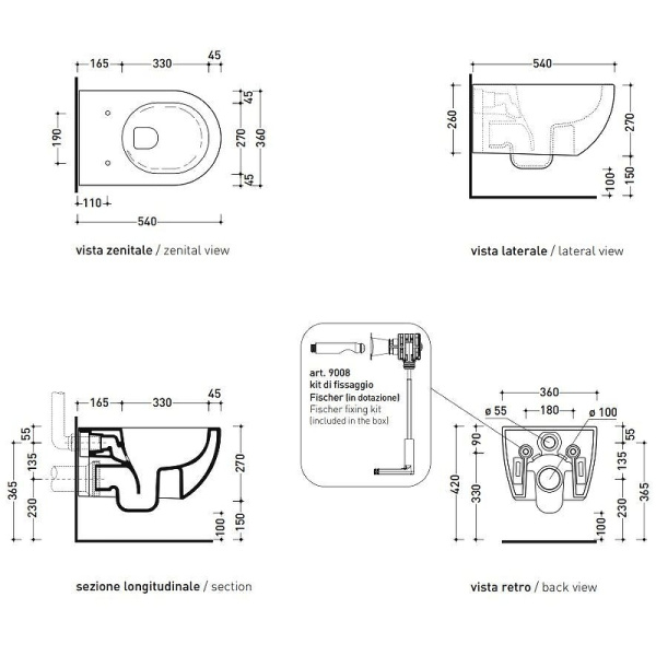 унитаз подвесной flaminia app ap118slat, цвет latte