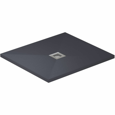 душевой поддон из искусственного камня allen brau priority 90×90 8.31002-am антрацит