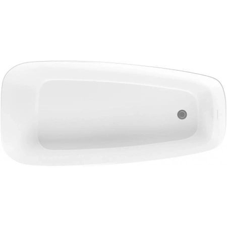 акриловая ванна aquanet trend 170x78 260046, цвет белый глянцевый