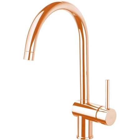 Смеситель Paffoni Light LIG280ROSE для кухни, розовое золото
