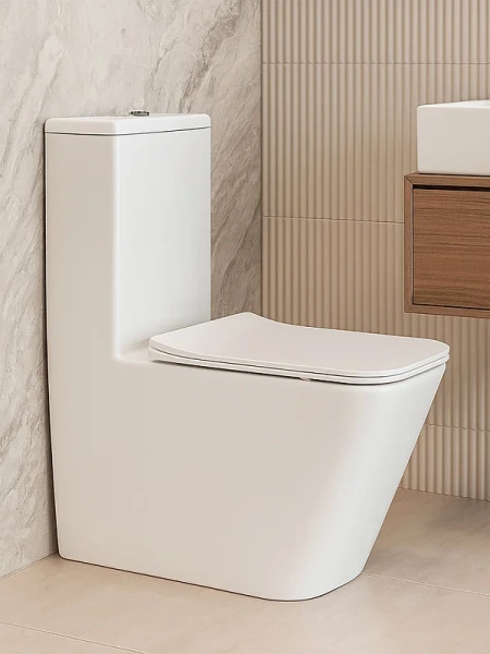 унитаз моноблок azario avanti az-6203 напольный, безободковый, горизонтальный слив, с сиденьем микролифт, 64x36x77.5 см, белый