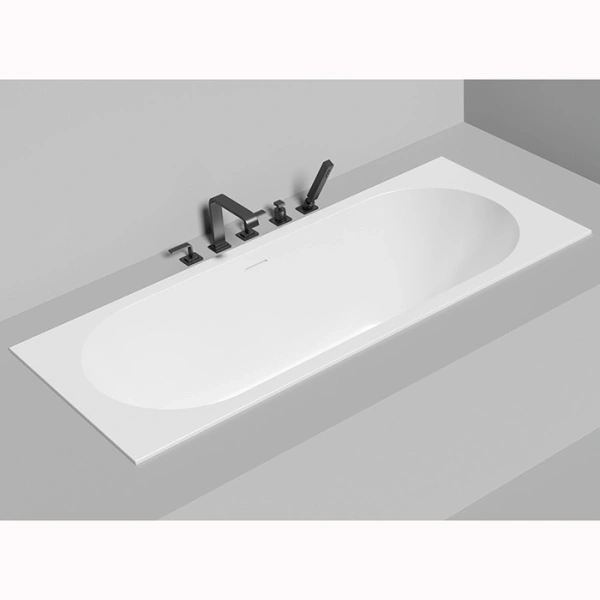 встраиваемая ванна 170х70 см. salini ornella axis kit 170 104713g мат-л: s-sense, цвет: белый глянцевый