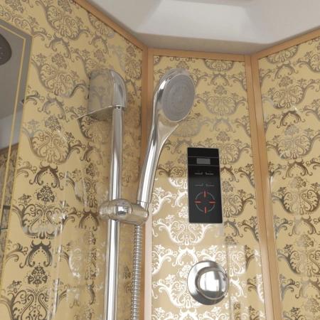 душевая кабина niagara luxe 120x120 ng-7744g с гидромассажем