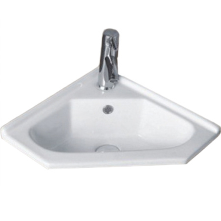 Раковина CeramaLux 9068В накладная, 41x41 см, белая