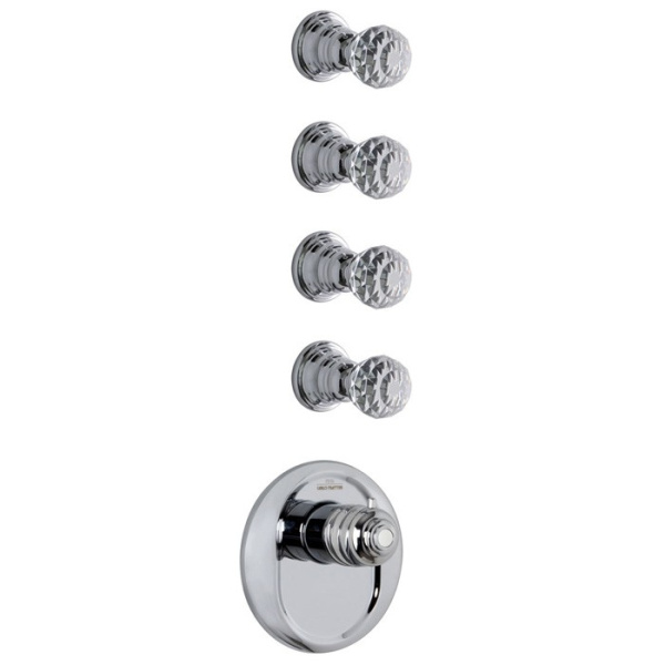 Смеситель для душа Fima Carlo Frattini Elizabeth Chic F5113X4CCR Термостат