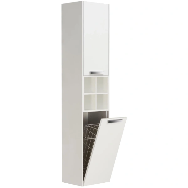 пенал roca lago 857297806 подвесной l/r, белый глянец