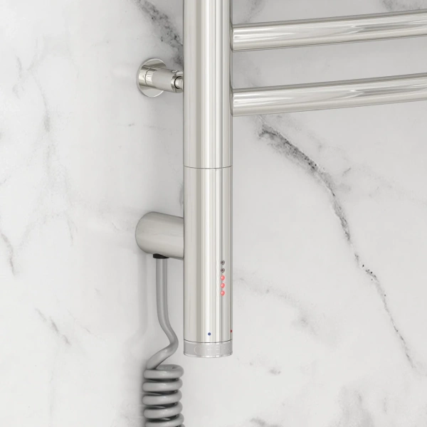 полотенцесушитель электрический 600x500 мэм левый, перемычка выгнутая сунержа богема 3.0 00-5802-6050