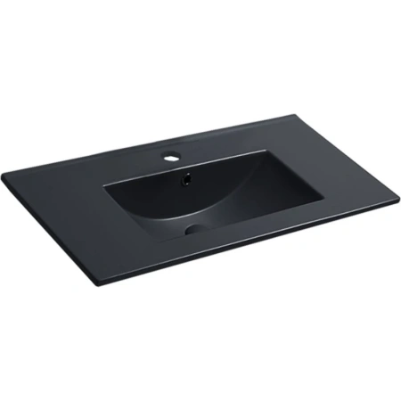 Раковина Vincea VBS-13980MB 81,3х46,6 см, черный матовый