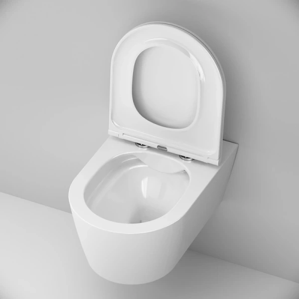 унитаз am.pm func c8f1701sc подвесной, безободковый, с сиденьем микролифт, белый унитаз am.pm func c8f1701sc подвесной, безободковый, с сиденьем микролифт, белый