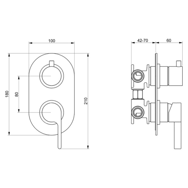 смеситель для душа webert doremi dr860101015 цвет хром