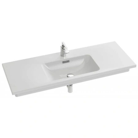 Раковина Jacob Delafon Vox EXAB112-00 подвесная, 121.1x46.5x11 см, белая