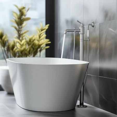 смеситель для ванны aquatek классик aq1545cr хром