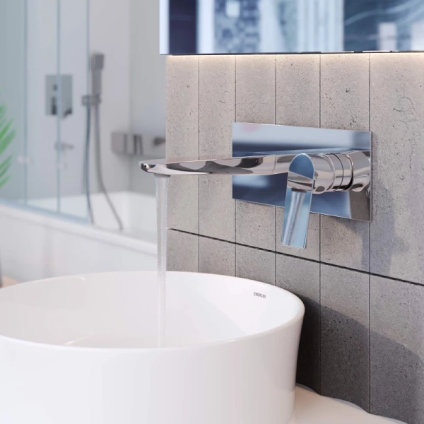 смеситель для раковины berges ventas s 076005 хром