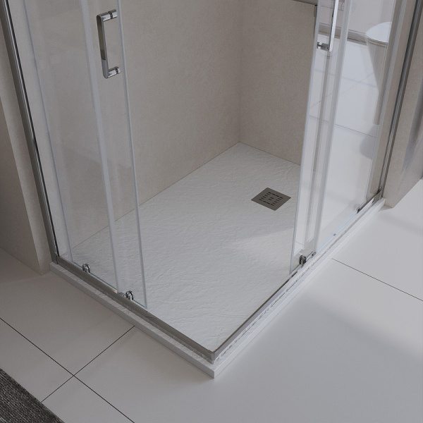 поддон из искусственного мрамора belbagno tray-mr-uno-ah-160/90-35-w-cr, белый.