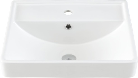 раковина aquanet ирис 00301802 50 белая