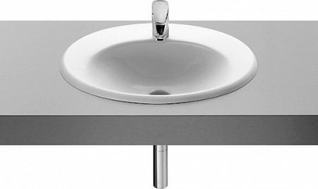 раковина встраиваемая roca java 52х47 см, 327863000, белая