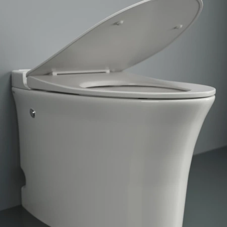 умный унитаз приставной iddis pulse pulidsei26 с функцией импульсного смыва, с микролифтом