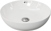 раковина ceramicanova access cn1508 накладная, ø45 см, белая
