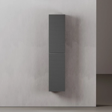 шкаф пенал sancos folk 35 pfl35gs подвесной grey soft