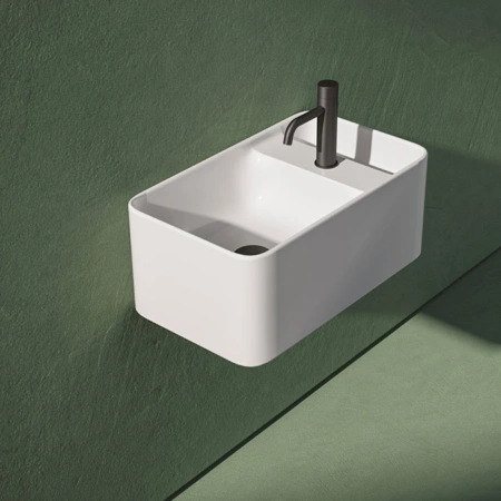 artceram brooklyn раковина накладная 60х35х25см., без отв., покрытие saniglaze, цвет: белый