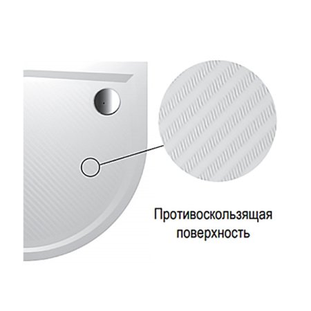 душевой поддон из искусственного камня riho kolping 90×90 см, db21, с сифоном и ножками