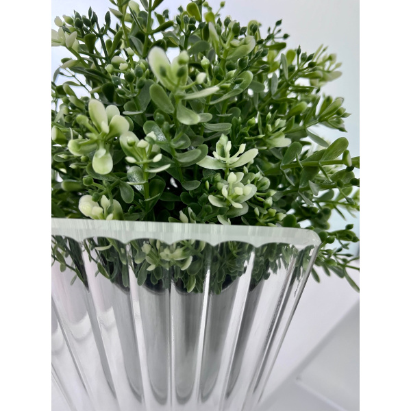 душевая перегородка rgw walk in wa-08g 120 06100812-156 профиль золото брашированное, стекло ребристое