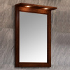Зеркало Opadiris Клио 56 орех антикварный, с подсветкой Зеркало Opadiris Клио 56 орех антикварный, с подсветкой