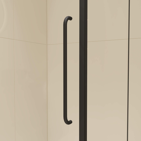душевой уголок rgw classic cl-046b 120×90 350904629-14 профиль черный матовый, стекло прозрачное