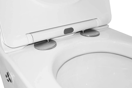 унитаз импульсный azario 360х590х440 напольный, квадратный, быстросъемное сиденье микролифт (az101)