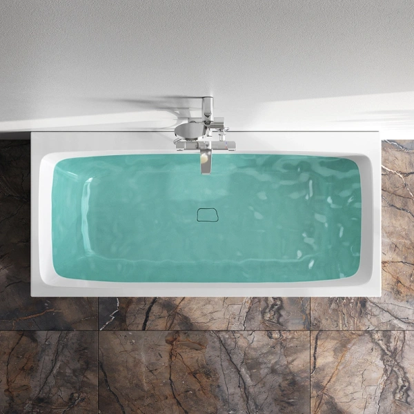 акриловая ванна am.pm func 170х80 w84a-170-080w-a без гидромассажа