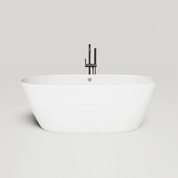 ванна отдельностоящая 165х75 см salini sofia light 103711g, материал: s-sense, цвет: белый глянцевый
