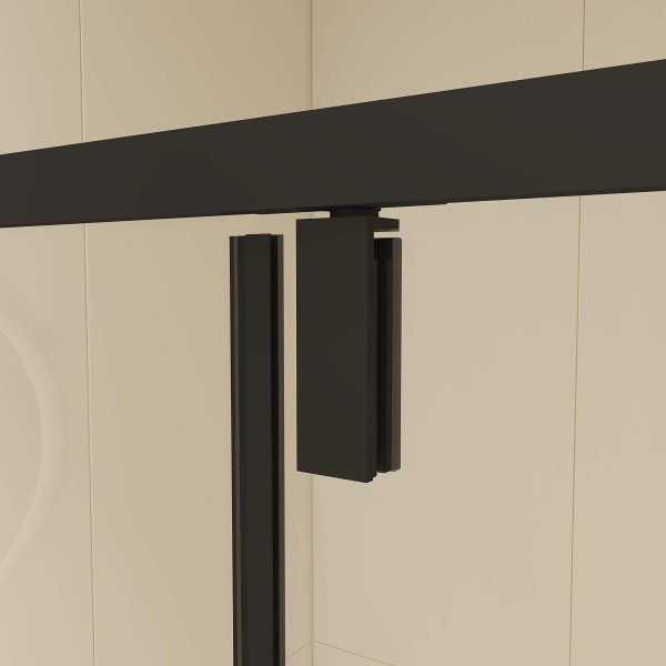 душевой уголок rgw classic cl-046b 120×90 350904629-14 профиль черный матовый, стекло прозрачное