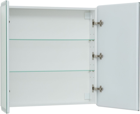 зеркальный шкаф aquanet оптима 00311861 70 с led подсветкой