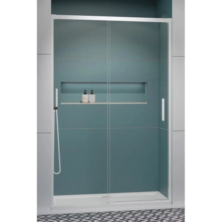 Душевая дверь Radaway Idea White DWJ 120 Left 387016-04-01L прозрачное