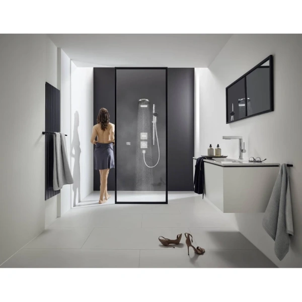 смеситель для раковины с донным клапаном hansgrohe finoris 76063000