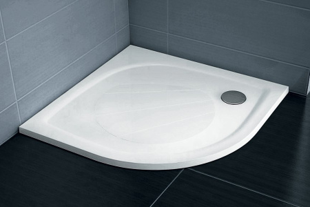 душевой поддон из искусственного камня ravak elipso pro 90×90 xa237701010 белый