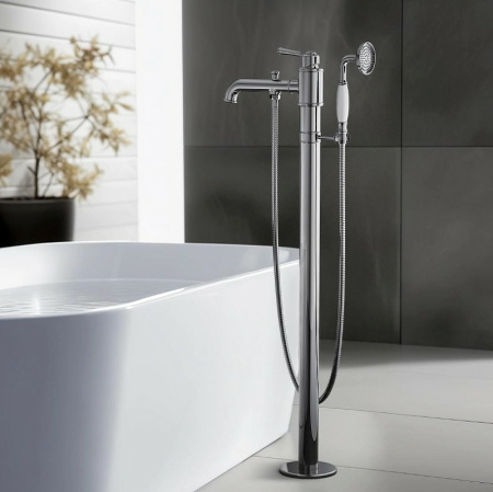 смеситель для ванны aquatek классик aq1545cr хром