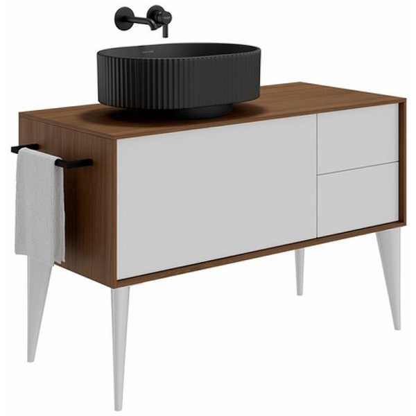 раковина kerama marazzi artbasin vento 50 ve.wb.50\blk.m черная матовая