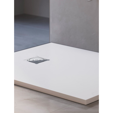 душевой поддон из искусственного камня rgw stt st-0168w 80x160x2,5 белый