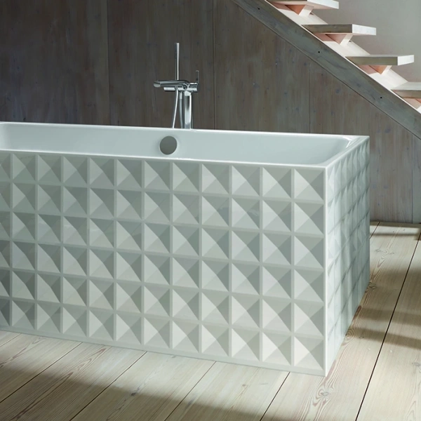 стальная ванна bette loft ornament 3172-000 cfxx6a 181x81 см