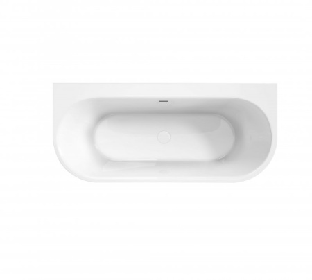 ванна акриловая пристенная 170х75 belbagno bb711-1700-750