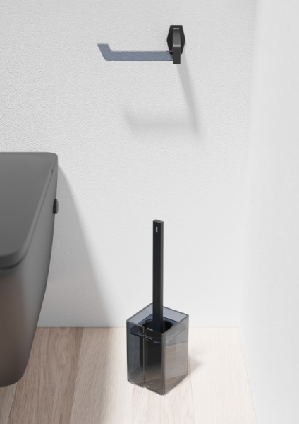 Ёршик для унитаза Sonia Luce 182534 черный матовый