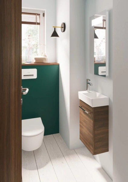 раковины villeroy & boch avento 43003r01 подвесная/мебельная, 36x22xh11см, альпийский белый