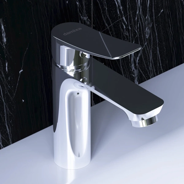 смеситель для раковины без донного клапана damixa apollo 220210000